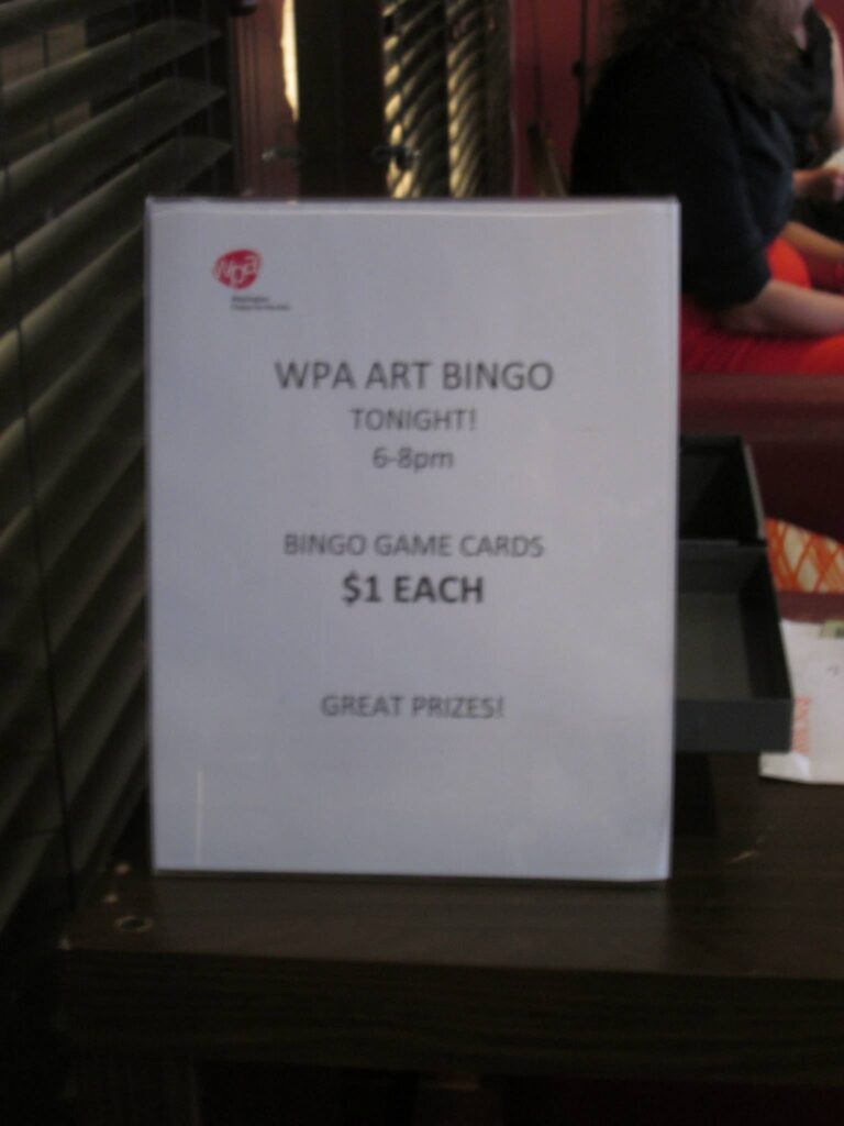 Hothouse Happy Hour - Art Bingo